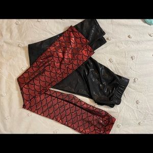 Set of Mermaid Leggings